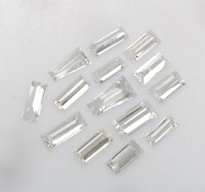 Diamante CVD suelto de corte baguette VS1, color EF, calidad muy buena, pulido a mano en India para la fabricación de joyas. - Product Image 4