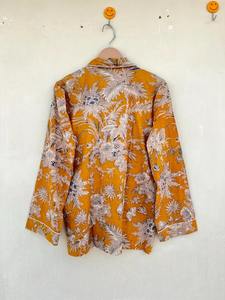 Ensemble de pyjama pour femme fait main, imprimé floral, short confortable, vêtements de détente - Product Image 6