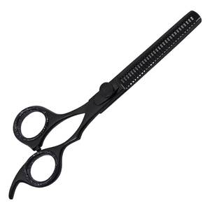 Tijeras Quirúrgicas de Adelgazamiento Morje para Diestros, Hoja de Acero Inoxidable, 28 Dientes, Ligeras, Mango Largo, Uso en Salón, Punta Ciega - Product Image 3