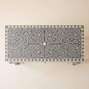 Console de rangement en os incrusté, style américain traditionnel, avec tiroirs, pour entrée, couloir ou salon - Product Image 3