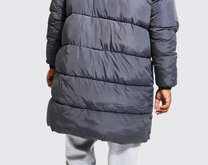 Women's Long Puffer Jacket Cow Skin Hood Breathable Winter Warm Heavyweight Autumn/Winter Season <b>Polyester</b> <b>Filled</b> Quilted Nylon - Product Image 6