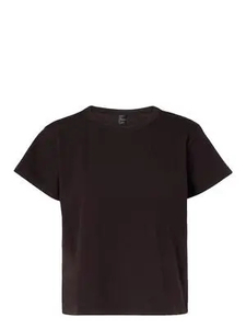 Camiseta de Cuello Redondo y Corte Regular para Mujer, Color Sólido, Impresión en Serigrafía, Prenda de Moda de Alta Calidad - Product Image 3