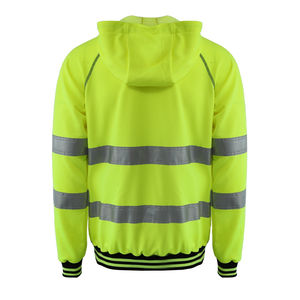 Vêtements de travail haute visibilité, sweats à capuche, vestes, vêtements de sécurité tendance, vêtements de sécurité d'hiver pour hommes - Product Image 2
