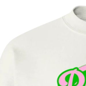 เสื้อสเวตเชิ้ตคอกลมพิมพ์ลายกราฟิก White Pretty Girl Vibes แขนยาว ปลายแขนจั๊มพ์ ผ้าฟลีซลำลองสำหรับผู้หญิง สวมใส่ได้ทุกวัน สไตล์สตรีท - Product Image 2