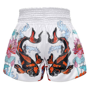 Pantalones Cortos de Muay Thai Sublimados, Ropa Deportiva de Alto Rendimiento, Pantalones Cortos Ligeros para Gimnasio, Ejercicio, Entrenamiento, MMA - Product Image 5
