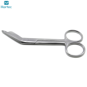 Nouvelles ciseaux de pansement chirurgical de qualité supérieure, forme droite, fabriqués au Pakistan, pour usage chirurgical, par un fournisseur de confiance. - Product Image 2