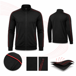 Veste Active Légère Personnalisable avec Logo, Coupe Athlétique Ajustée, pour Course et Entraînement, Fabrication de Vêtements de Sport en Maille Haute Performance - Product Image 4
