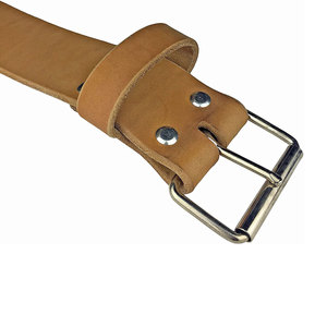 Custom Weightlifting Belt Solid Color Support Fitness Strength Training Lifting Belts Custom Logo Cross fit Powerlifting Belt - Product Image 3