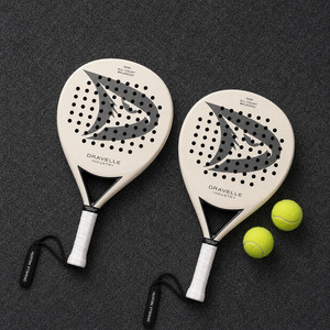 Raqueta de Pádel de Fibra de Carbono 12K con Logotipo Personalizado, Raqueta de Pádel Profesional con Forma de Diamante y Núcleo de EVA para Jugadores Avanzados - Product Image 1