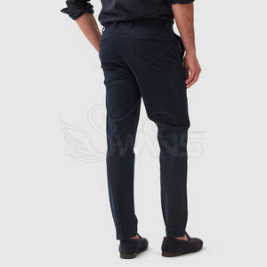 กางเกงลำลองทรงตรงน้ำหนักเบาสำหรับผู้ชายแบบ OEM สั่งทำพิเศษ คุณภาพสูง ผลิตจากผ้าโพลีเอสเตอร์/คอตตอน ระบายอากาศได้ดี ขายส่งสำหรับขายออนไลน์ - Product Image 2