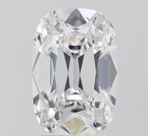 Diamant de laboratoire de 3,03 carats, taille coussin, style ancien, F VVS2, certifié IGI, poli, dureté 10/10, allongé - Product Image 1