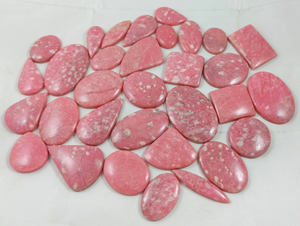 Naturel Rose Thulite Cabochon Reiki Chakra Guérison Cristal Quartz En Gros En Vrac Pierres Précieuses Spirituelles Brutes - Product Image 4