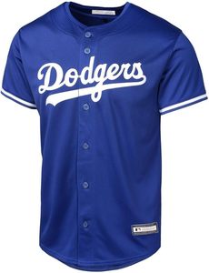 Maillot de baseball pour jeunes Los Angeles Dodgers Mookie Betts, bleu alternatif - Product Image 2
