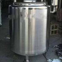 Cuve de mélange automatique en acier inoxydable pour liquides cosmétiques et produits chimiques, capacité 1000L, avec moteur et boîte de vitesses