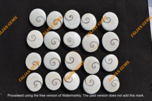 Cabujones de Concha de Ojo de Shiva de Calidad AAA, Corte Brillante, Piedra Preciosa Natural Suelta, Todas las Formas, Piedra para Joyería, Certificada FAIJAN - Product Image 4