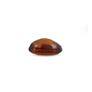 Luxury 6.3 Carat Natural Hessonite Gomed Oval Cut Loose Gemstone for Fine Jewelry - Product Image 3