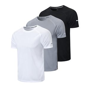 T-shirt d'entraînement pour homme, léger, respirant, à séchage rapide, anti-humidité, personnalisable, idéal pour la randonnée en extérieur - Product Image 1