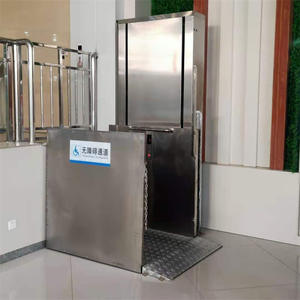 Lift Kursi Roda Vertikal Elektrik Portabel untuk Penggunaan di Rumah dengan Rentang Ketinggian 1m hingga 7m - Product Image 4