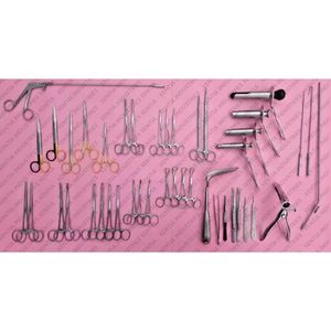Juego de instrumentos quirúrgicos rectales de 45 piezas, kit quirúrgico de proctología de acero inoxidable, juego de instrumentos quirúrgicos anorrectales y colorectales - Product Image 1