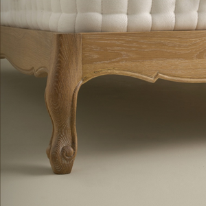 Cama de Madera Phoenix de Alta Gama, Estilo Francés, Madera de Teca Sólida, Diseño Clásico, Tamaños King y Queen para Hogar y Hotel - Product Image 5