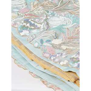 Étonnant Pista Green Sequins Net Wedding Apparel Lehenga Choli - Product Image 3