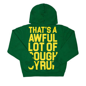 Oferta Especial: Sudadera con Capucha para Hombre 100% Algodón, Estilo Urbano de Alto Gramaje, con Estampado 'THAT'S a AWFUL LOT of COUGH SYRUP' - Product Image 4