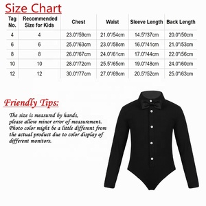 4-12 trẻ em đào tạo dancewear chàng trai đương đại Latin giai đoạn khiêu vũ biểu diễn mặc dòng nhảy múa trẻ em trang phục khiêu vũ - Product Image 6