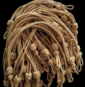 Cordones para Gorras de Alta Calidad, Colores y Tamaños Personalizados, Accesorios OEM para Prendas, Acabado Hecho a Mano, Cordón Ajustable para Gorra con Nudo Ceremonial 2026 - Product Image 2