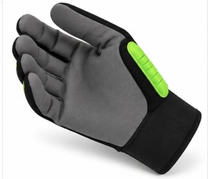 ถุงมือกันกระแทก MUBASHAR PRO GRIP INTERNATIONAL มาตรฐาน EN388/ANSI ระดับการป้องกันการบาด 4  เคลือบไนไตรล์ที่ฝ่ามือ  บุภายในด้วยเส้นใย HPPE ผสมโพลีเอสเตอร์ - Product Image 3