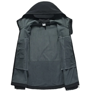 Veste d'hiver tactique unisexe en velours côtelé imperméable, coupe-vent, respirante, anti-UV, résistante aux acides, nouvelle collection 2024 - Product Image 3