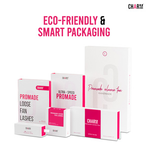 CharmLash bandejas de pestañas al por mayor, abanicos prefabricados, suministros para extensiones de pestañas, ultra-rápidos, volumen sin esfuerzo, ligeros, simétricos, suaves - Product Image 6