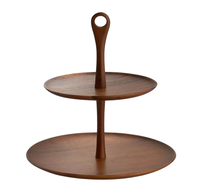 Support à gâteau en métal de style luxueux, en aluminium, nouveau design, pour servir des cupcakes, pour la décoration de la table des hôtels