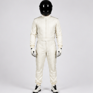 Traje de Carreras para Hombre, Blanco, Manga Larga, Ignífugo, Ligero, de Secado Rápido, para Todas las Temporadas, Personalizado para Motociclismo y Automovilismo - Product Image 3