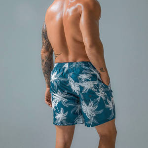 Shorts de basket-ball en nylon à séchage rapide, taille élastique, imperméables, pour hommes, taille européenne, décontractés, pour la plage et la natation - Product Image 2