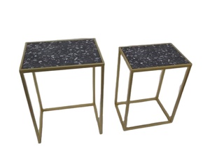 Articles pour les invités Table en verre de forme ronde Design créatif Table de salon et d'hôtel de bonne qualité pour les couples de mariage - Product Image 2