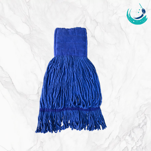 หัวไม้ถูพื้นทรงสี่เหลี่ยมผืนผ้า KSR คุณภาพสูง ทำจากเส้นใยฝ้ายสีสันสดใส ขนาด 5 นิ้ว พร้อมระบบทำความสะอาดพื้นแบบตาข่าย  สามารถบิดน้ำออกได้เอง และเติมน้ำยาทำความสะอาดได้ - Product Image 1