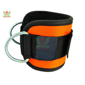 Wholesale High Quality Nylon Neoprene Label Machine <b>Ankle</b> Straps Non-slip Heavy Duty Customizable Size For Knee Massage - Product Image 2
