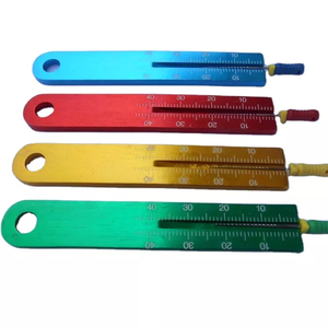Reglas de Acero Inoxidable para Endodoncia, Escalas de Medición, Regla de Dedo para Endodoncia, Herramientas Dentales Reutilizables, Autoclavables - Product Image 3