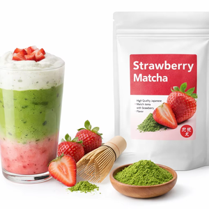 Nouvelle Poudre Instantanée de Thé Vert Matcha Bio Uji de Qualité Cérémoniale, Mélange Aromatisé, Sans Sucre, Grade A, en Sac en Vrac - Product Image 1