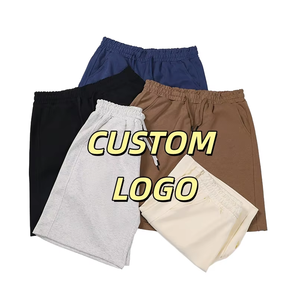 Shorts Bermuda Sport Décontractés Personnalisés pour Hommes 180g Spandex/Coton Biologique Écologique Solide Confortable Respirant Séchage Rapide Gym - Product Image 1