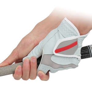 Gants de golf pour homme de haute qualité, nouvelle version en cuir Cabretta premium, or/jaune, entièrement en cuir, gants de golf sportifs premium - Product Image 2