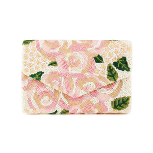 Classic NeedleworkHandmade <b>Beaded</b> Clutch Purse with Luxury Finish Boho Style <b>Beaded</b> Clutch Purse with Colorful Handcrafted - Product Image 5