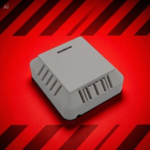 กล่องกระจายเซ็นเซอร์ความชื้นในอุณหภูมิพลาสติก ABS IP54ที่อยู่อาศัย PCB - Product Image 1