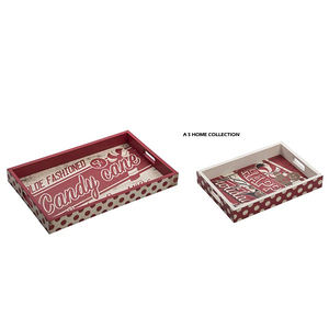 Bandeja de Regalo con Diseño Exclusivo de Estrella Negra, para Decoraciones Navideñas, Sublimación, Portátil - Product Image 6