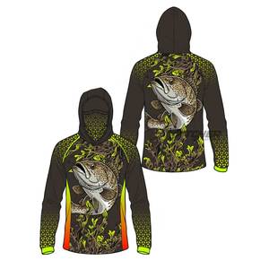 Camisa de Pesca con Capucha, Impermeable, Ligera, Anti-UV 50+, de Secado Rápido y Transpirable para Pescadores en Alta Mar - Product Image 6