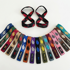 Sangles de musculation multi-usages en nylon personnalisées pour la musculation, les soulevés de terre et l'entraînement en salle de sport - Product Image 1