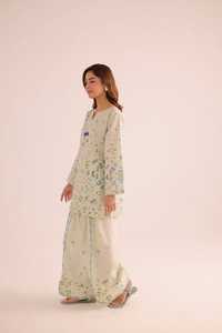 Ensemble de 2 pièces en tissu lawn imprimé de qualité supérieure pour femmes, collection été, vêtements indiens et pakistanais, tenue légère pour tous les jours - Product Image 3