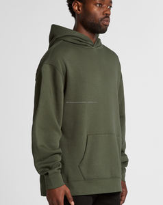 เสื้อฮู้ดดี้ผู้ชายไซส์ใหญ่พิเศษสำหรับฤดูหนาว ผ้าฝ้ายฟลีซ 100% คอกลม มีฮู้ด พร้อมบริการสกรีนลายตามสั่ง - Product Image 3