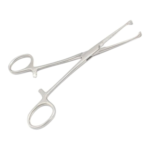 Pinzas para Tejidos Allis de Alta Calidad, 6 Pulgadas, Acero Inoxidable, Manual, Instrumentos Quirúrgicos de Primera Clase, Gris, Rocks Dental - Product Image 2