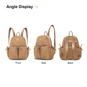 Mochila Ligera e Impermeable para Mujer Hody ISLA AIR, Material de Paracaídas Premium, Cierre de Cremallera, Asa Rígida, Compartimento para Portátil - Product Image 5